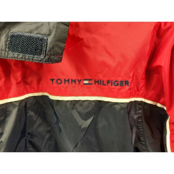Vintage TOMMY HILFIGER Athletics Flag Spell Out Jacket/Windbreaker. Medium M - Picture 4 of 10